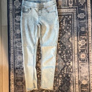 Justice Light Wash Kids Pull-on Jeans